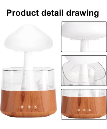 Cloud Humidifier & Essential Oil Diffuser | 7 Colors Night Light Aromatherapy for Sleep | Perfect for Bedroom Home & Office - Buy Online on GoSupps.com