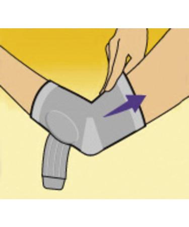 FUTURO FUT47862 Classic Elbow Bandage - Reversible Size M (24.5-27.0 cm) - Comfortable Support for All Activities - Buy Online on GoSupps.com