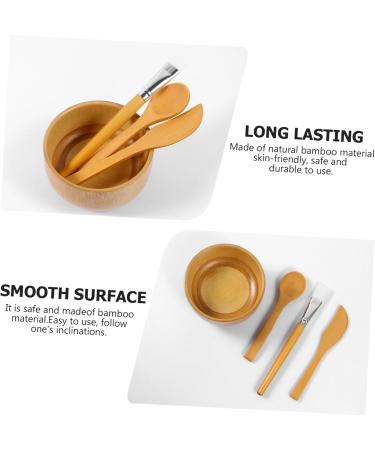 FRCOLOR 8 Pi ces ensemble de bol de brosse de masque cuill res de cuisine en silicone masque de bricolage mixeur outil de bricolage masque facial masque bol m langeur spatule - Buy Online on GoSupps.com
