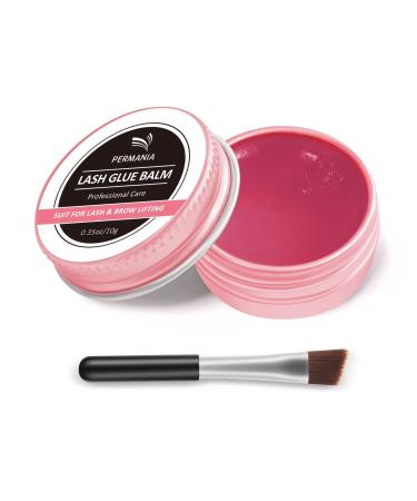 PERMANIA Lash lift Adhesive Lash Lift Glue Balm Strong Eyelash Glue for Lash Perm and Eyebrow Lamination Strawberry Taste Fast Drying Lashes Stick Easily Not Suitable for False Lashes-10g 10g-strawberry - Buy Online on GoSupps.com