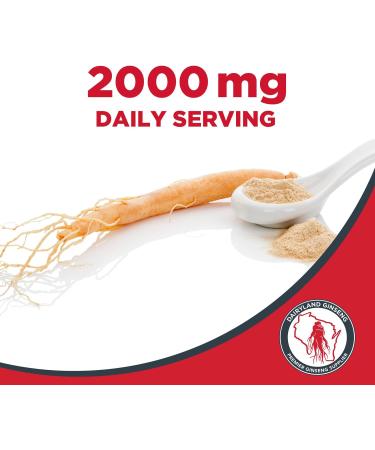 Dairyland Korean Red Panax Ginseng Capsules - 2000 mg Concentrated Potent Ground Ginseng Root Extract - No Fillers Binders or Other Additives. (75 ct) 75 Count (Pack of 1) - Buy Online on GoSupps.com