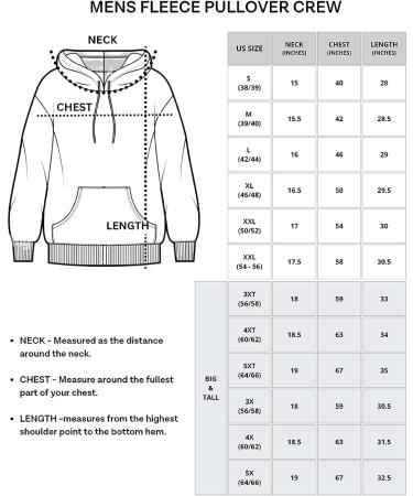 3 Pack Men's Plush Fleece Pullover Hoodie - Long Sleeve Hooded Sweatshirt with Kangaroo Pockets - Big & Tall Sizes Available - Buy Online on GoSupps.com
