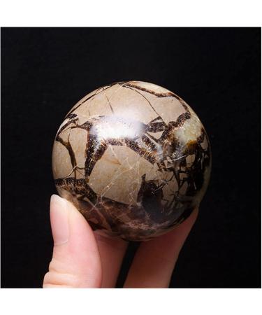Natural Crystal Rough Ornament 1pc Reiki Septarian Sphere Decorative Polished Crystal Stone Balls for Fengshui Decoration Gift Decoration 1pc 60-70mm - Buy Online on GoSupps.com