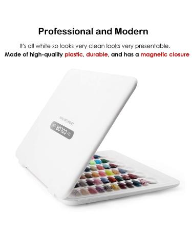 Nail Polish Swatch Book C8 - Professional 120 Colors Display Book | No Glue Needed | Replacement Tips Included | C8 Nail Color Chart - Buy Online on GoSupps.com