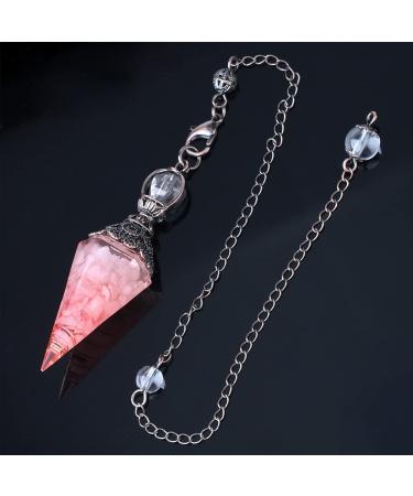 RVSWIHFA Lapis Lazuli Healing Stones and Crystals Dowsing Pendulum Healing Crystal Points Gemstone Pendulum Scrying Dowser Reiki Crystals Resin Chip Stone Divination Wicca Crystal Therapy Meditation - Buy Online on GoSupps.com