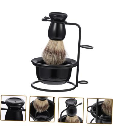 3 Sets Beard Care Kit | Wear-Resistant Beard Brush & Shaving Cup | Men's Shaving Accessories for Home Use - Buy Online on GoSupps.com