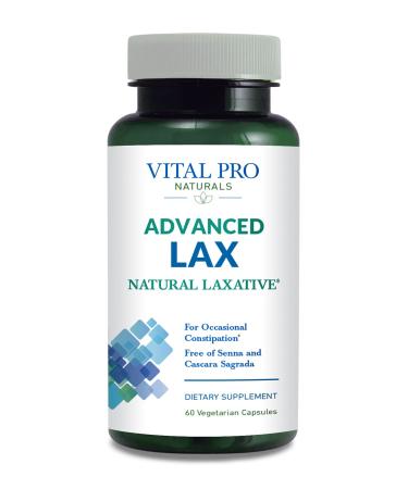 Vital Pro Naturals Advanced Lax Natural Laxative Formula 60 Capsules