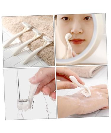 Beavorty 6 STK Women's Electric Razor & Manual Body Shaver Bikini Trimmer Tool Hair Clip Miss-free Steel White 2PCS 8.7x2cm - Buy Online on GoSupps.com