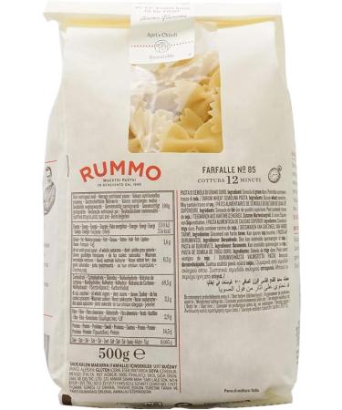 Rummo Farfalle Pasta No.85 500 g (Pack of 3) - Buy Online on GoSupps.com
