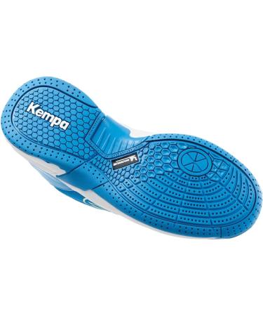 Kempa Boys Unisex Kids Attack 2.0 Handball Shoe - Kempa Blue Fluo Yellow | Size 28 EU - International Shipping Available - Buy Online on GoSupps.com