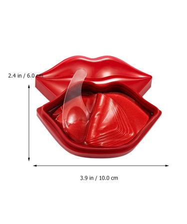 EXCEART 40Pcs Anti-Aging Lip Masks - Plumping Moisturizing Lip Patches for Wrinkle Reduction & Enhancer - Buy Online on GoSupps.com