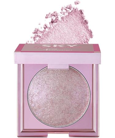 Highlighter Powder | 8g Water Resistant Eyelids Highlighting Powder - Beginner Friendly Brightening Cheekbones Body Cosmetics for Weddings Concerts Tmay #02 - Buy Online on GoSupps.com