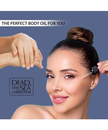 Dead Sea Collection Body Oil with Collagen - Hydrating Massage Oil for Dry Skin - Nourishing Bath Oil for Anti-Aging Support (4 fl.oz) - Buy Online on GoSupps.com