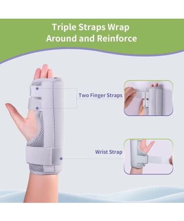 Buy Trigger Finger Splint | Adjustable Finger Brace & Joint Stabilizer - Small Size for Injury Recovery - Buy Online on GoSupps.com