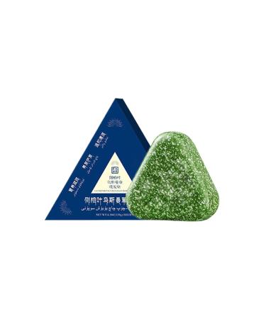 Renopfect Solid Shampoo | 120g Nourishing Solid Shampoo Triangle for Hair | Strengthening and Oil Control Product | For Daily Routine at Home Bathroom Travel Weekend Gym Hotel