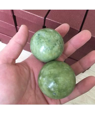 Shop Jade Massage Balls - 2pcs Hand Massager for Stress Relief & Health | Baoding Exercise Roller - Buy Online on GoSupps.com