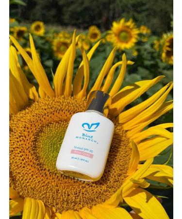 Tinted Sunscreen SPF 50 - Ultra-Light Mineral Sunscreen with Zinc Oxide | Rose Gold | Travel Size 1.1oz | Sensitive Skin Approved | All Skin Types - Buy Online on GoSupps.com