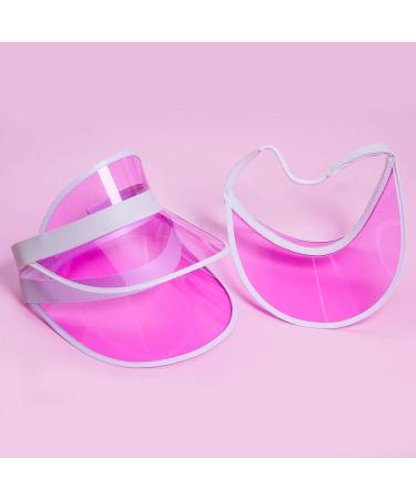 Jmkcoz 6 Pack Pink Sun Visor Hats for Women Men - Sports Beach Tennis Golf Headwear - Buy Online on GoSupps.com
