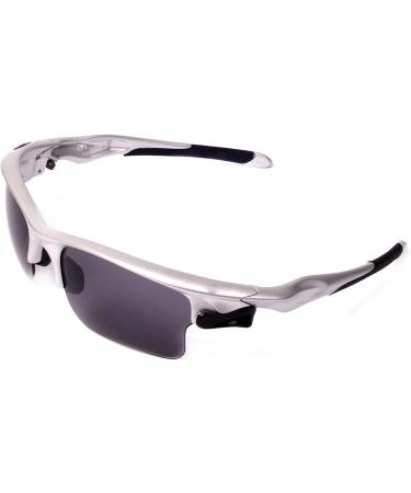 Walleva Earsocks and Nosepads for Oakley Fast Jacket/Fast Jacket XL Sunglasses - 8 Black Options - Buy Online on GoSupps.com