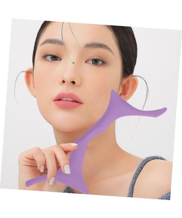 Ipetboom Eyebrow Makeup Tools Eye Brow Stencil Eyebrow Stencil Eyebrow Shaper Beauty Tools Heating Blindfold 17.3x5.9cm Purple - Buy Online on GoSupps.com