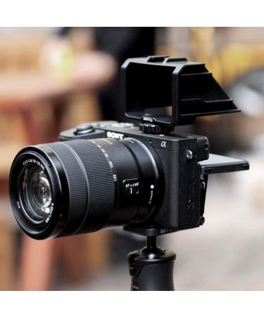 UURig Vlog Selfie Flip Screen for Sony A7R3/A7III/A7II/A6000/A6300/A6500 | Cold Shoe Bracket Microphone Mount for Fujifilm XT3/XT20, Canon, Panasonic, Nikon - Reverse Mirror - Buy Online on GoSupps.com