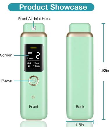 Oral Odor Freshening Monitor - Portable Bad Oral Odor Detector Smart Oral Meter Device Focused on Oral Cavity Tester with Odor Checking 32 - bit Chip for Precise Bad Smell Detection - Green - Buy Online on GoSupps.com
