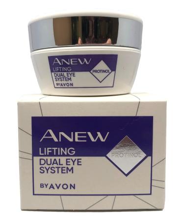 Avon New Clinical Dual Eye Lift 20ml | Anti-Aging Eye Cream for Puffiness & Dark Circles | Fast International Shipping - Buy Online on GoSupps.com