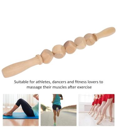 Holz Therapy Massager - Handmade Wood Massage Roller for Lymphatic Drainage & Cellulite Relief | Muscle Pain Relief Device - Buy Online on GoSupps.com
