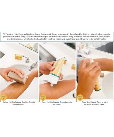 Kids Eczema Spray 2oz - Soothing Colloidal Oatmeal Formula for Skin Irritation & Itching - Buy Online on GoSupps.com