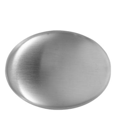 NOLITOY Savonnette en Acier Inoxydable D sodorisant pour Mains Barre R utilisable Anti-Odeurs D Oignon et Poisson Savonnette Pratique et Portable Cuisine et Salle de Bain Nettoyage