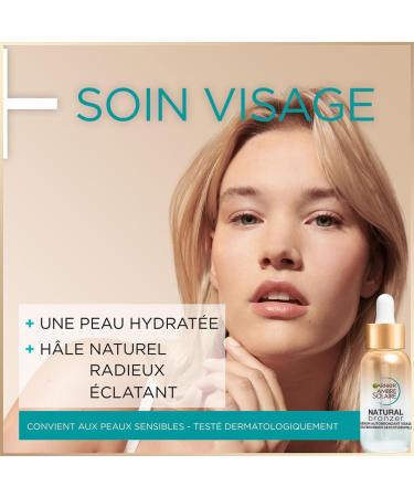 GARNIER Ambre Solaire - Coffret Mousse & S rum Autobronzants & Hydratants - Teint Naturel & Radieux - Eau De Coco Glyc rine Acide Hyaluronique - Vegan & Cruelty Free - Visage & Corps Coffret Autobronzant Visage + Corps - Buy Online on GoSupps.com