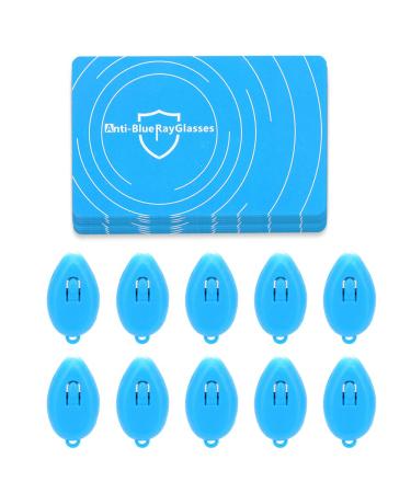 Zwindy anti-blue light glasses test card |10 Set Professional anti-blue light testing card blue light test supreme blue light generator card.
