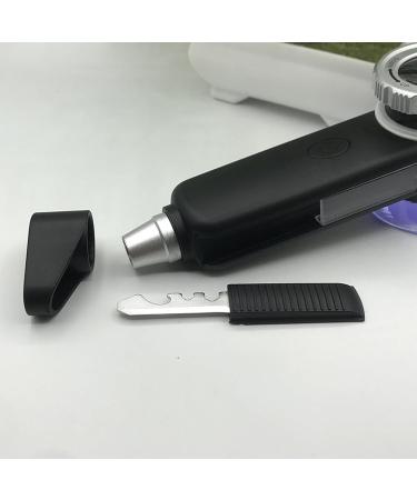 Uncles Powerful 30X Handheld Magnifier USB Rechargeable Magnifying Glass with LED Light Explore The Details up Close for Senior - Buy Online on GoSupps.com