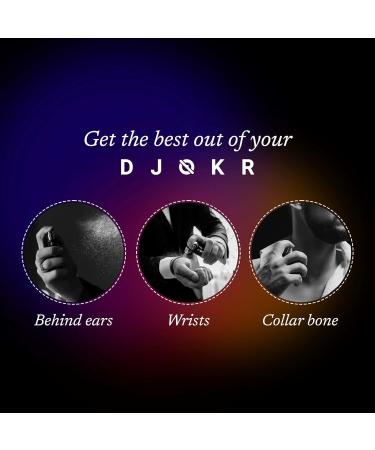 D.JOKR Perfume Gift Set for Men Pack of 4x20 ML | Eau De Parfum | Premium Luxury Long Lasting Fragrance Spray | Signature On The Rocks Oud Wood Marine (4x20 ml) - Buy Online on GoSupps.com