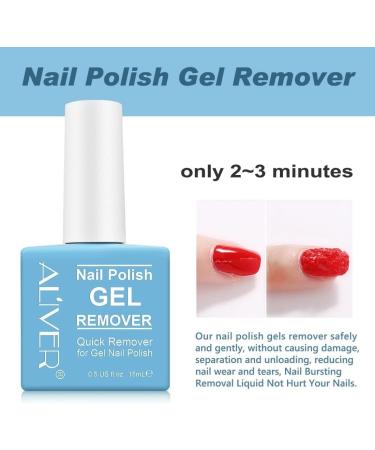 Nail Gel Polish Remover for Quick and Easy Polish Removal No Foil No Wrapping Remove Safely and Gently without Causing Damage Paraben Free - Buy Online on GoSupps.com