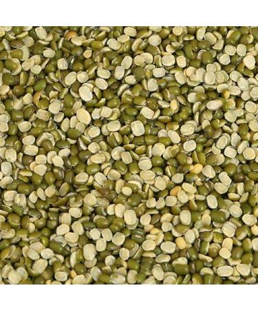 Organic Swaad Green Mung Chilka (Moong) Dal Split With Skin 1kg EU and India Organic Certified - Buy Online on GoSupps.com