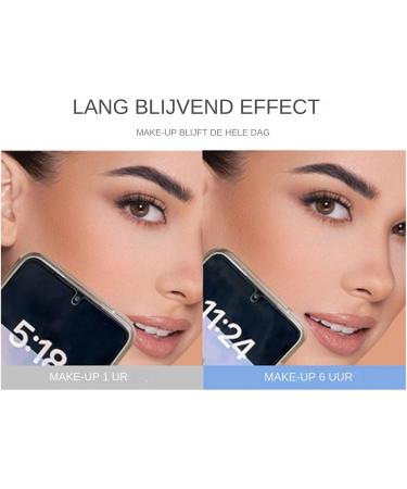 Lasting Waterproof Face Powder Oil Absorbing Powder for Face Lightweight Powder Makeup Matte Pressed Powder Pressed Powder Foundation for Oily Skin Facial Cosmetics - Buy Online on GoSupps.com