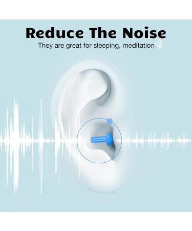 150 Pairs Colorful Silicone Ear Plugs Bulk - Individually Wrapped Noise Cancelling Earplugs for Sleeping, Swimming, Snoring - Reusable & Soft - Includes Carry Case - Buy Online on GoSupps.com