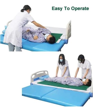 Foldable Transfer Slide Board Portable Stretcher Hospital Bed Positioning Pad with 2 Handles High Toughness/not Easy to Damage/durable for Turn or Lift Anyone - Buy Online on GoSupps.com