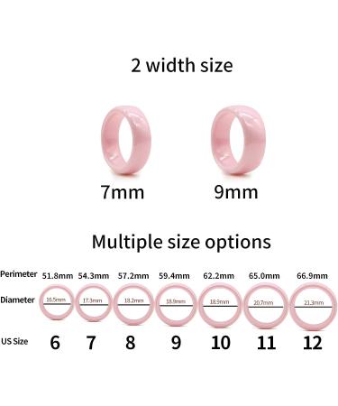 COLMO Model 3 Smart Ring Accessory for Tesla Model 3 Key Card - Pink Ceramic RFID Smart Ring US 7 - Fast Worldwide Delivery - Buy Online on GoSupps.com