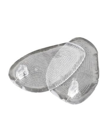 FOMIYES 2 Pairs Gel Pads Gel Shoe Insoles Silicone Insoles Gel Shoe Inserts Thong Sandal Pads