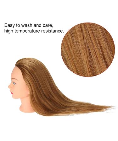 Practice Head for Hairdressers | Hair Salon Training Tool | Wig Styling Practice Head - Buy Online on GoSupps.com