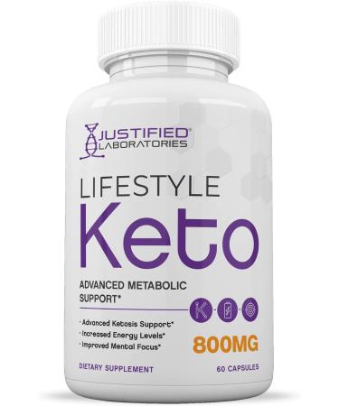 Lifestyle Keto Pills 800MG - 2 Pack with goBHB Exogenous Ketones - Advanced Ketosis Support for Men & Women - 120 Capsules - Buy Online on GoSupps.com