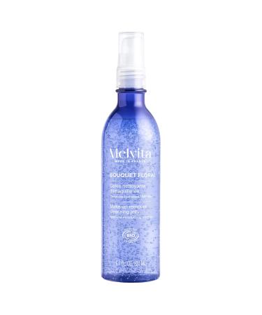 Melvita - Gel e D maquillante Douceur - Bouquet Floral - Texture Fondante - pour Peau Fra che et Rayonnante - 200 ml