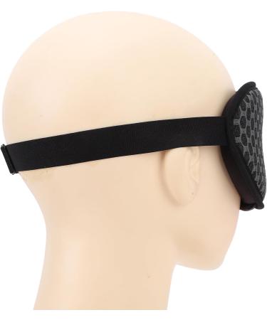 Memory Foam 3D Contoured Sleep Eye Patch Soft Breathable Eye Shade Cover Adjustable Strap Ideal for Meditation Yoga Travel Nap Insomnia - Buy Online on GoSupps.com