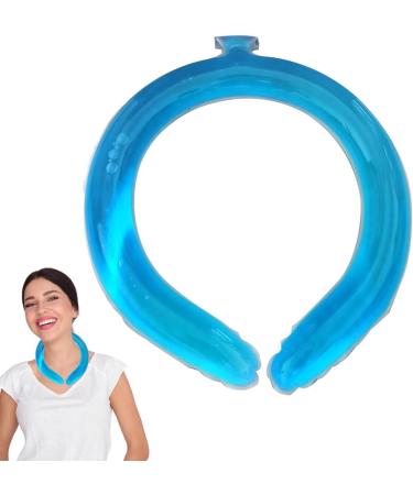 Qihuyi Neck Cooler - Reusable Portable Cooling Products for Body | Ideal for Studios Offices Travel Camping Sports & Hiking - Blue - Buy Online on GoSupps.com