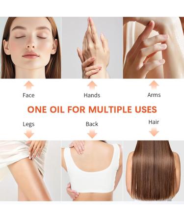 PCC PTYXIS Facial Skin Oil Feminine Body Oil Improves Stretch Marks and Uneven Skin Tone Moisturizing Formula Suitable for Body Face Hair 50 ml 50 g 1er Pack - Buy Online on GoSupps.com