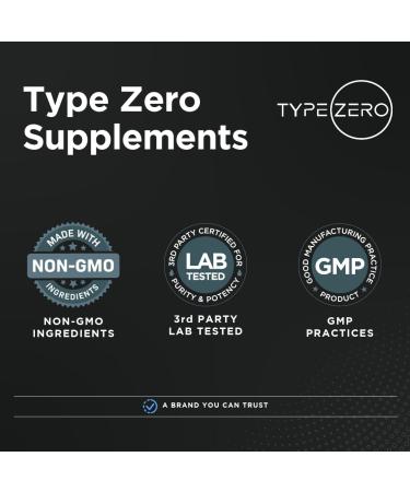 Type Zero Creatine Monohydrate 500g | Unflavored | 5000mg Per Serving | Keto Friendly Gluten Free Zero Sugar | 100 Servings - Buy Online on GoSupps.com