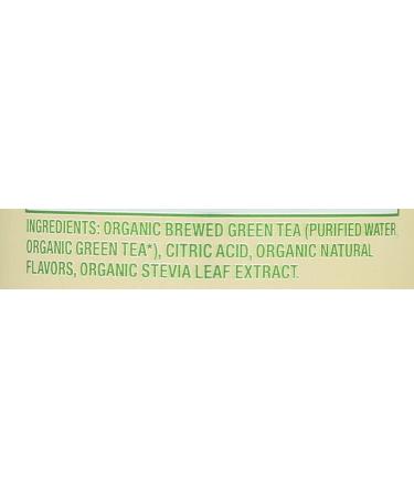 Zevia Organic Green Tea - 12 Fl Oz | Zero Calorie & Naturally Sweetened - Buy Online on GoSupps.com