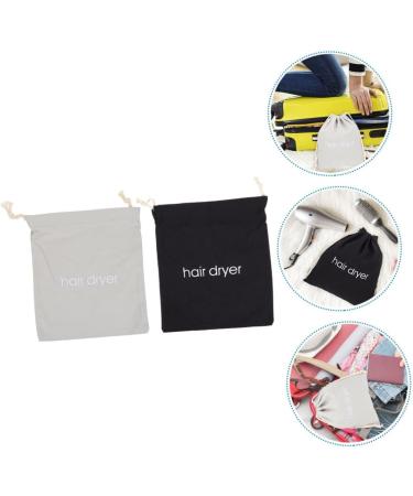 POPETPOP 8 Pcs Hair Dryer Storage Bag Travel Carry on Bag Bathroom Containers Universal Hair Dryer Containers - Buy Online on GoSupps.com